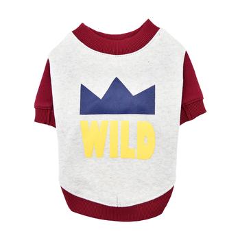 Wild Pup Dog Shirt By Puppia - Burgandy