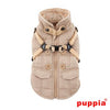 Wilkes Fleece Dog Vest by Puppia - Beige