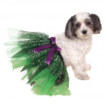 Witch Dog Tutu with Stars