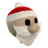 Wooly Wonkz Christmas Ball Dog Toy - Santa