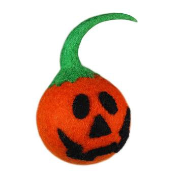 Wooly Wonkz Halloween Dog Toy - Jack-O-Lantern