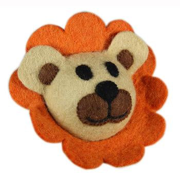 Wooly Wonks Safari Dog Toy - Lion