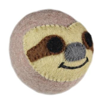 Wooly Wonks Safari Dog Toy - Sloth