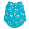 Worthy Dog Flamingo Dog Shirt - Teal