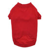 Zack & Zoey Basic Dog T-Shirt - Tomato Red