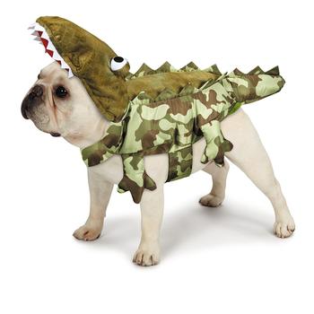 Zack and Zoey Camo Alligator Dog Costume