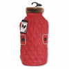 Zack and Zoey Elements Derby Quilted Dog Coat - Red