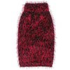 Zack and Zoey Elements Hairy Yarn Dog Sweater - Red