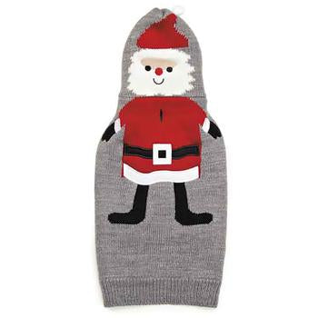 Zack and Zoey Elements Holiday Santa Dog Sweater