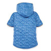 Zack and Zoey Elements Quilted Hearts Dog Jacket - Blue