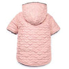 Zack and Zoey Elements Quilted Hearts Dog Jacket - Pink