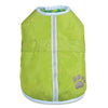 Zack and Zoey Hairy Yarn Reversible Thermal Nor'Easter Dog Coat - Green