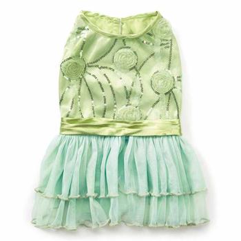 Zack and Zoey Jenny Dog Dress - Mint