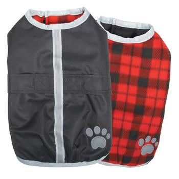 Zack and Zoey Nor’easter Dog Blanket Coat - Black