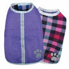 Zack and Zoey Nor’easter Dog Blanket Coat - Purple