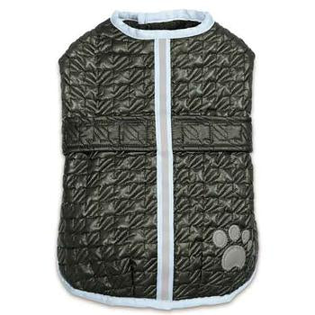 Zack and Zoey Quilted Thermal Nor'Easter Dog Coat - Green