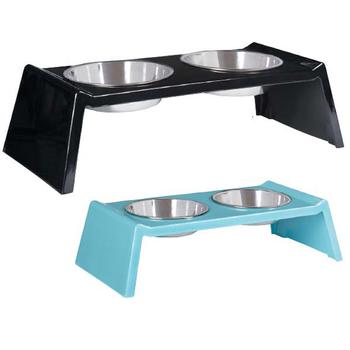 Zack and Zoey Retro Raised Melamine Dog Diner