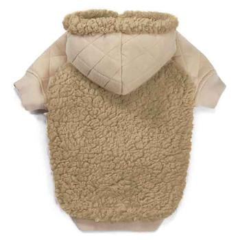 Zack and Zoey Teddy Bear Fleece Dog Hoodie