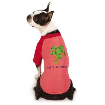 Zack and Zoey Under the Sea SPF40 Beach Dog T-Shirt