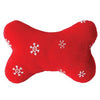 Zanies Blizzard Bones Dog Toy - Red