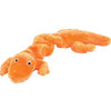 Zanies Bungee Geckos Dog Toy - Orange