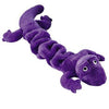 Zanies Bungee Geckos Dog Toy - Purple