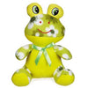 Zanies Fleece Cuddlers Dog Toy - Green Frog