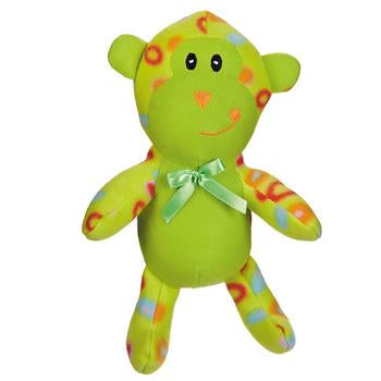 Zanies Fleece Cuddlers Dog - Green Monkey