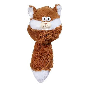 Zanies Funny Furry Fatties Dog Toy -  Squirrel