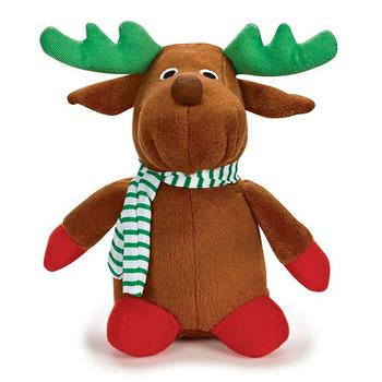 Zanies Holiday Friends Dog Toy - Reindeer