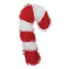 Zanies Holiday Fuzzles Dog Toy - Candy Cane