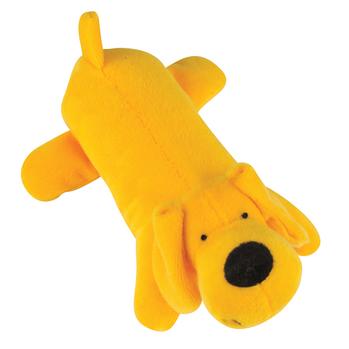 Zanies Neon Big Yelpers Dog Toy - Sunny Yellow