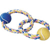 Zanies Pastel Rope Toy with Two Tennis Balls