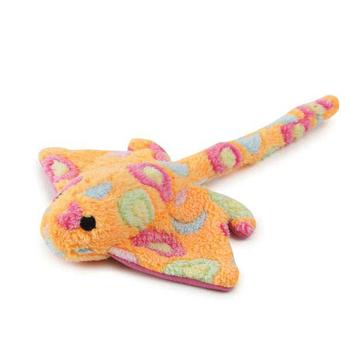 Zanies Sea Charmers Dog Toy - Peach Sting Ray