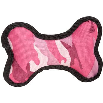 Zanies Toughstructable Camo Bones - Pink