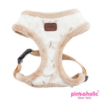 Zeal Dog Harness by Pinkaholic - Ivory