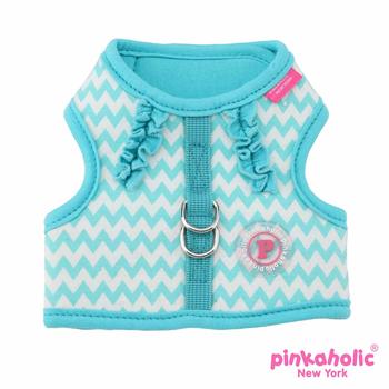 Ziggy Dog Harness by Pinkaholic - Aqua