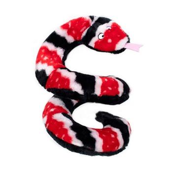 Zippy Snake Dog Toy - Rattlesnake