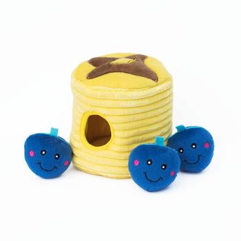 ZippyPaws Burrow Dog Toy - Blueberry Pancakes