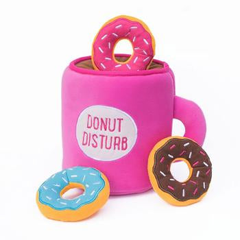 ZippyPaws Burrow Dog Toy - Coffee and Donutz