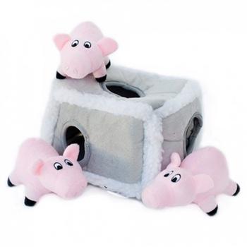 ZippyPaws Burrow Dog Toy - Pig Pen