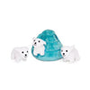 ZippyPaws Burrow Dog Toy - Polar Bear Igloo