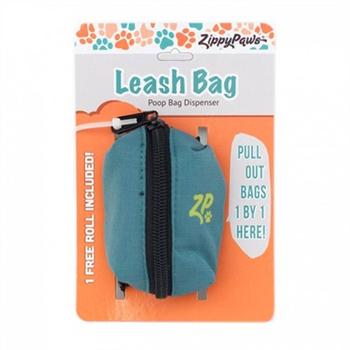 ZippyPaws Adventure Dog Leash Bag - Forest Green