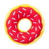 ZippyPaws Donutz Dog Toy - Cherry