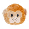 ZippyPaws Emojiz Dog Toy - Monkey