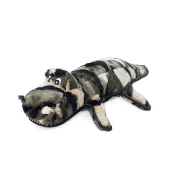 ZippyPaws Grunterz with Z-Stitch Dog Toy - Camron the Camo Gator