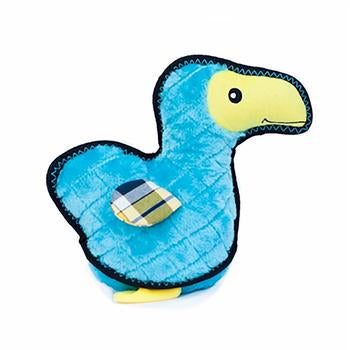 ZippyPaws Grunterz with Z-Stitch Dog Toy - Dodo the Dodo Bird