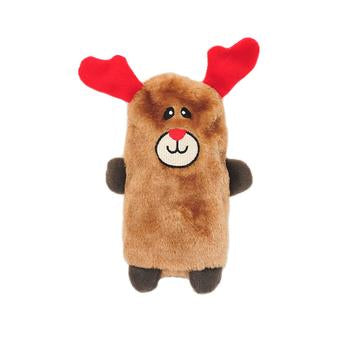 ZippyPaws Holiday Colossal Buddie Dog Toy - Reindeer