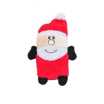 ZippyPaws Holiday Colossal Buddie Dog Toy - Santa