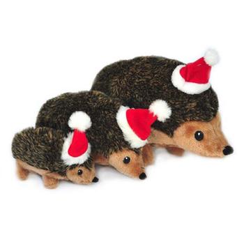 ZippyPaws Holiday Hedgehog Dog Toy